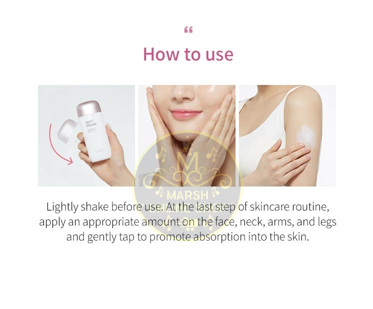 👉🔰Missha Soft Finish Sun Milk SPF50+ Pa+++ (70 ml)_img_3
