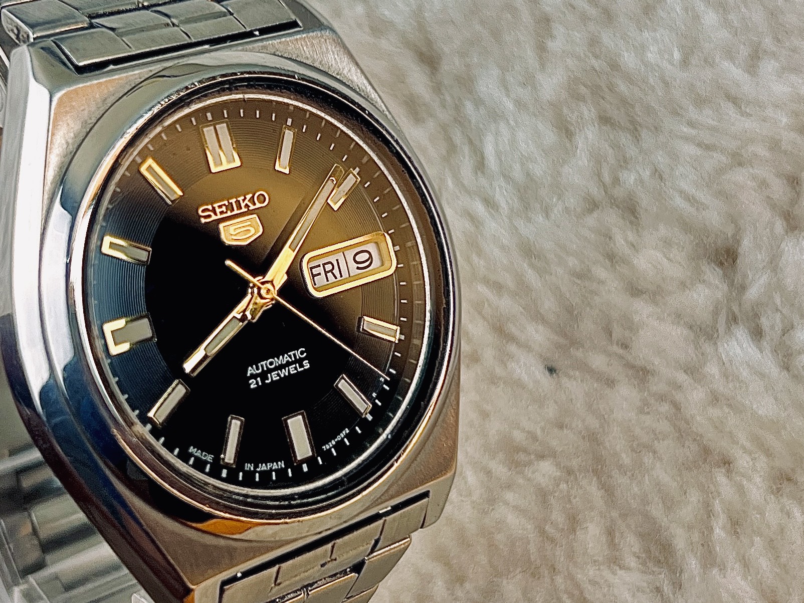 Seiko 5 Automatic Caliber-7S26A (21 Jewel)