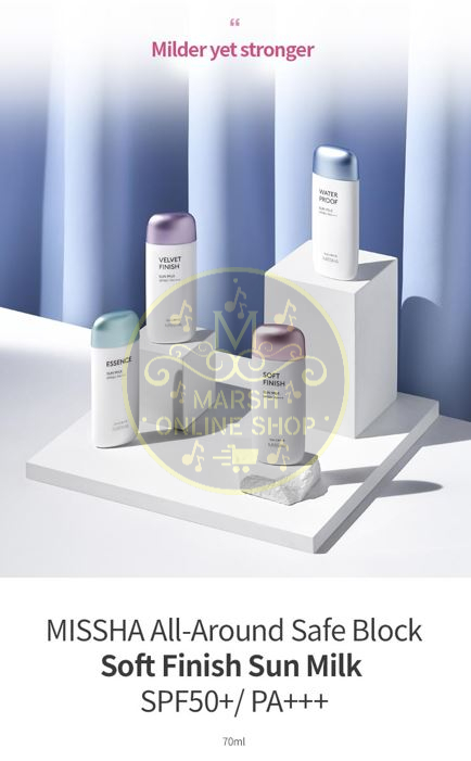 👉🔰Missha Soft Finish Sun Milk SPF50+ Pa+++ (70 ml)_img_8