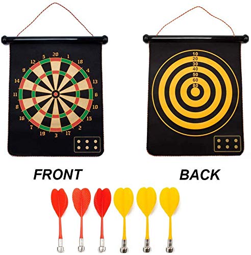 17-Inch Premium Magnetic Dart Board | Durable, Safe & Fun for All Ages thumbnail 3