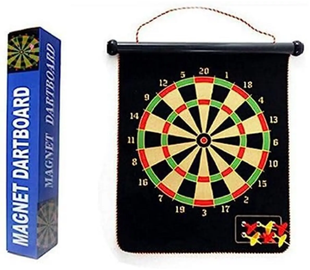 17-Inch Premium Magnetic Dart Board | Durable, Safe & Fun for All Ages thumbnail 4
