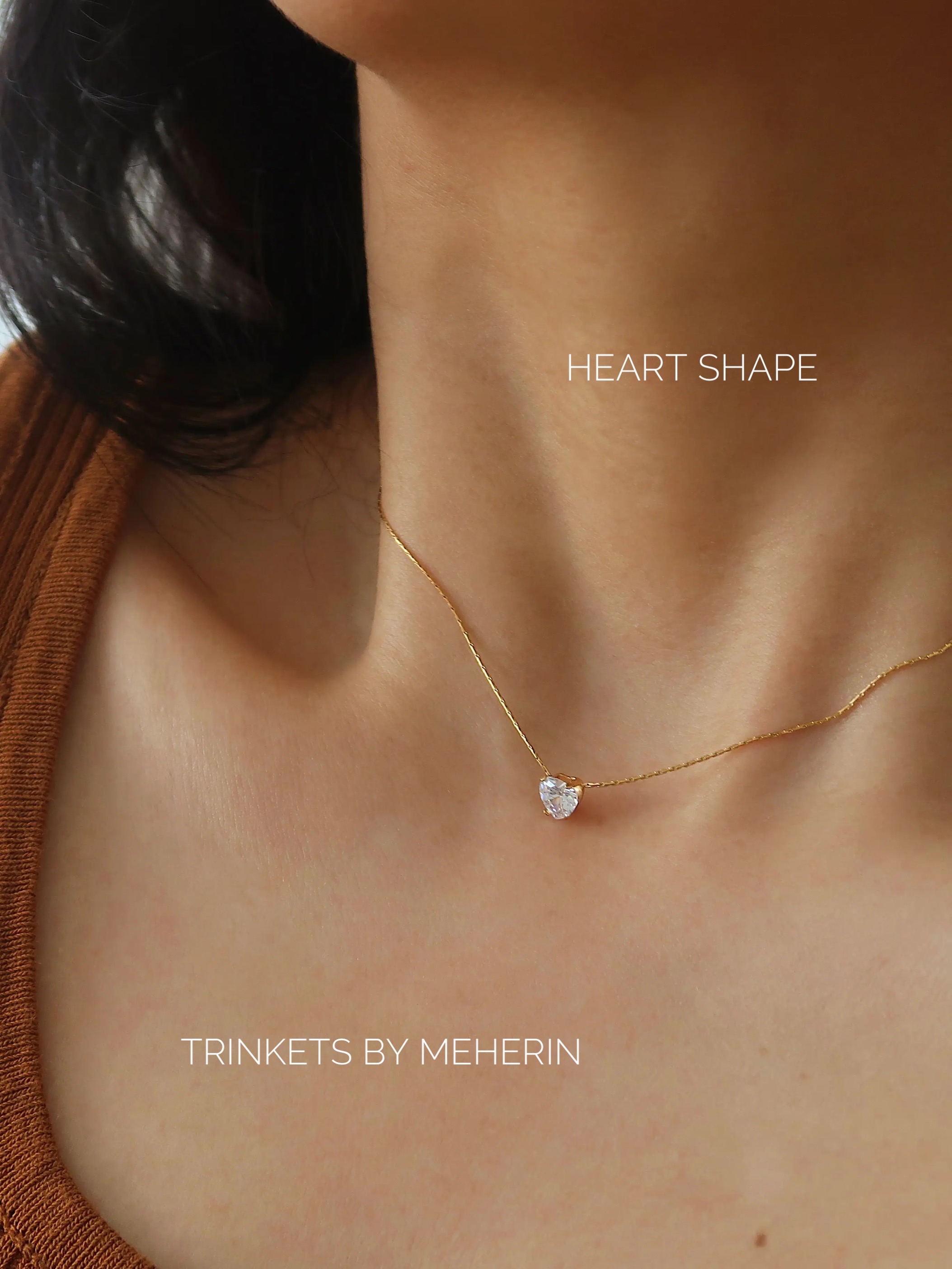 Minimal heart solitare chain_img_1