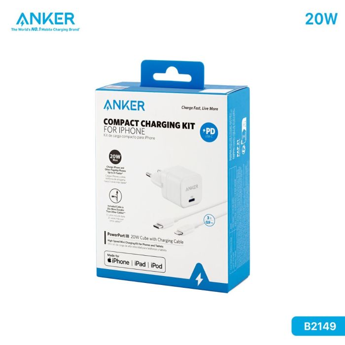 Anker PowerPort III 20W Cube Charger Type C_img_2