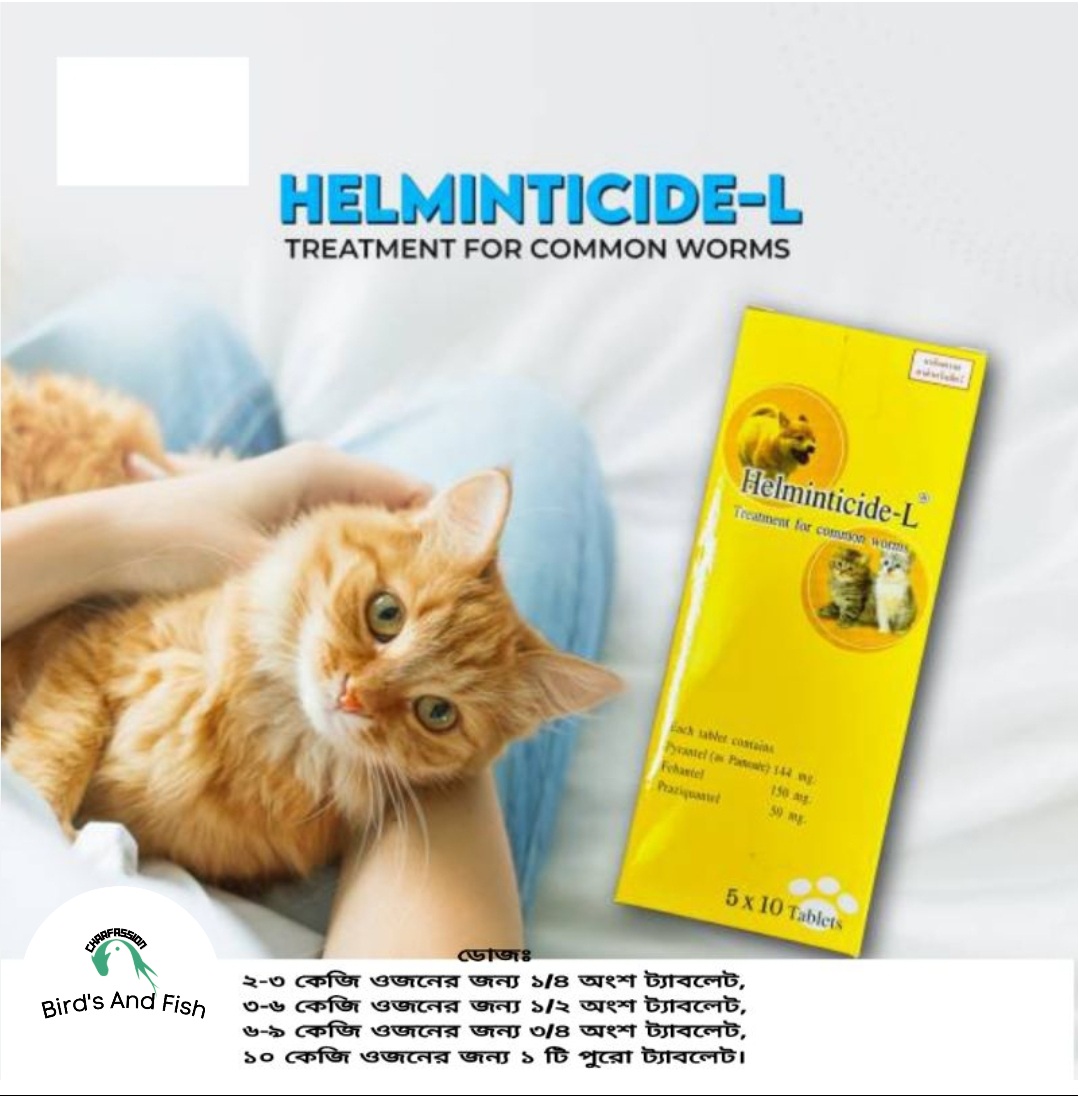 Helminticide L বিড়ালের কৃমি ওষুধ