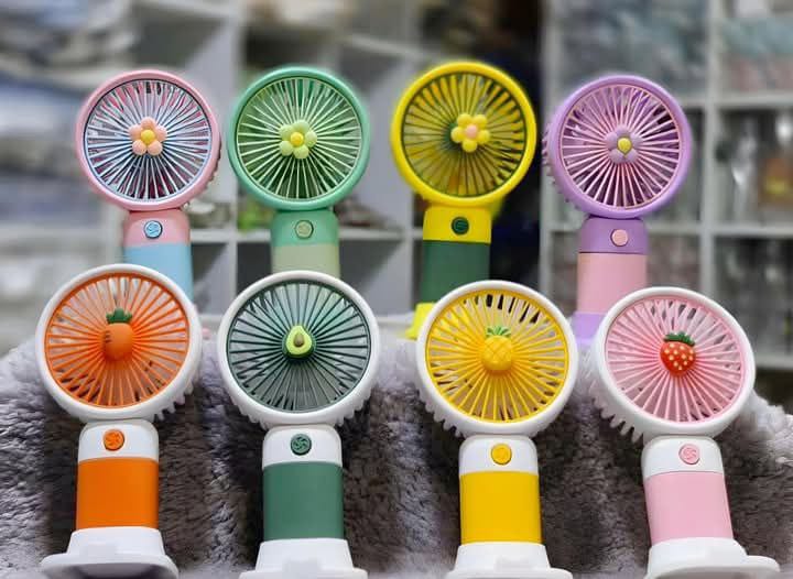 MHR Mini Handheld Fan – Portable, Rechargeable, Adjustable Speed, Quiet Cooling_img_0