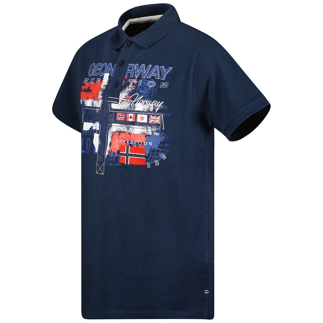 Men's Short Sleeve Polo Navy Navy_img_1