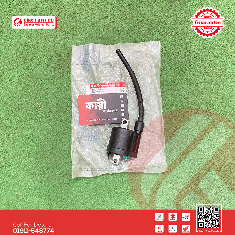 Ingestion Coil/Out Coil Assy for Suzuki Gixxer & Gixxer SF Fi Abs (New Model) bike. thumbnail 2