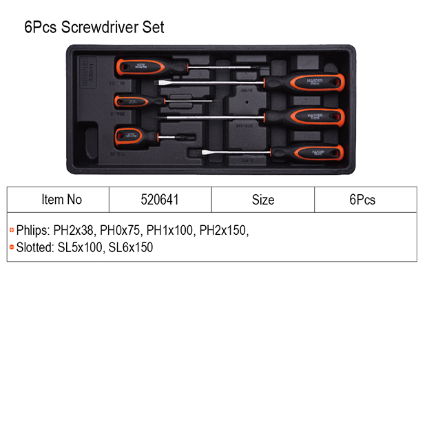 HARDEN 6Pcs Screwdriver Set 520641_img_1
