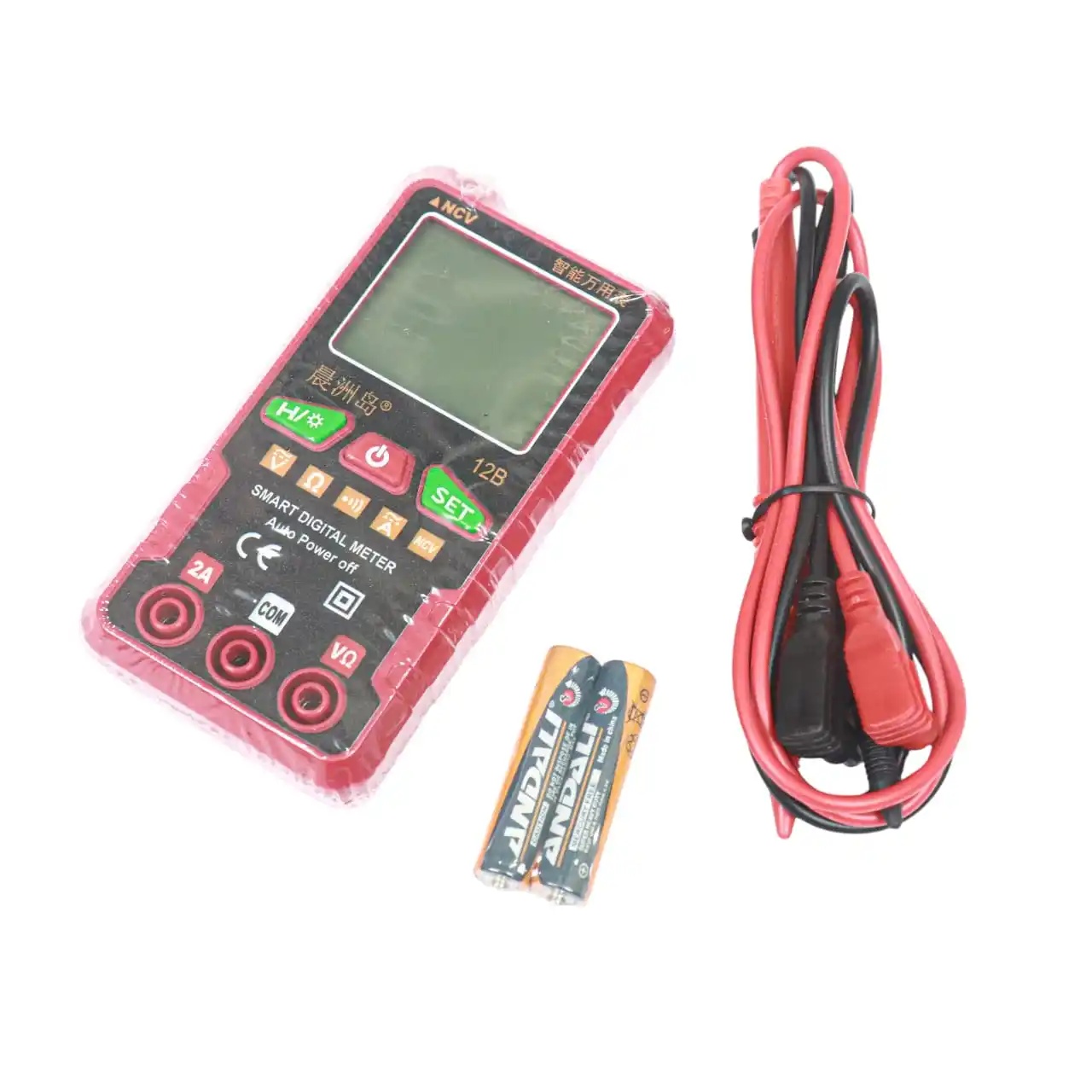 Mini Digital Multimeter 4000 Count – Professional Auto Digital Multimetro AC/DC Voltage Tester | Electrical Instrument | Portable Auto-Ranging Meter for Home, Office, and Industrial Use