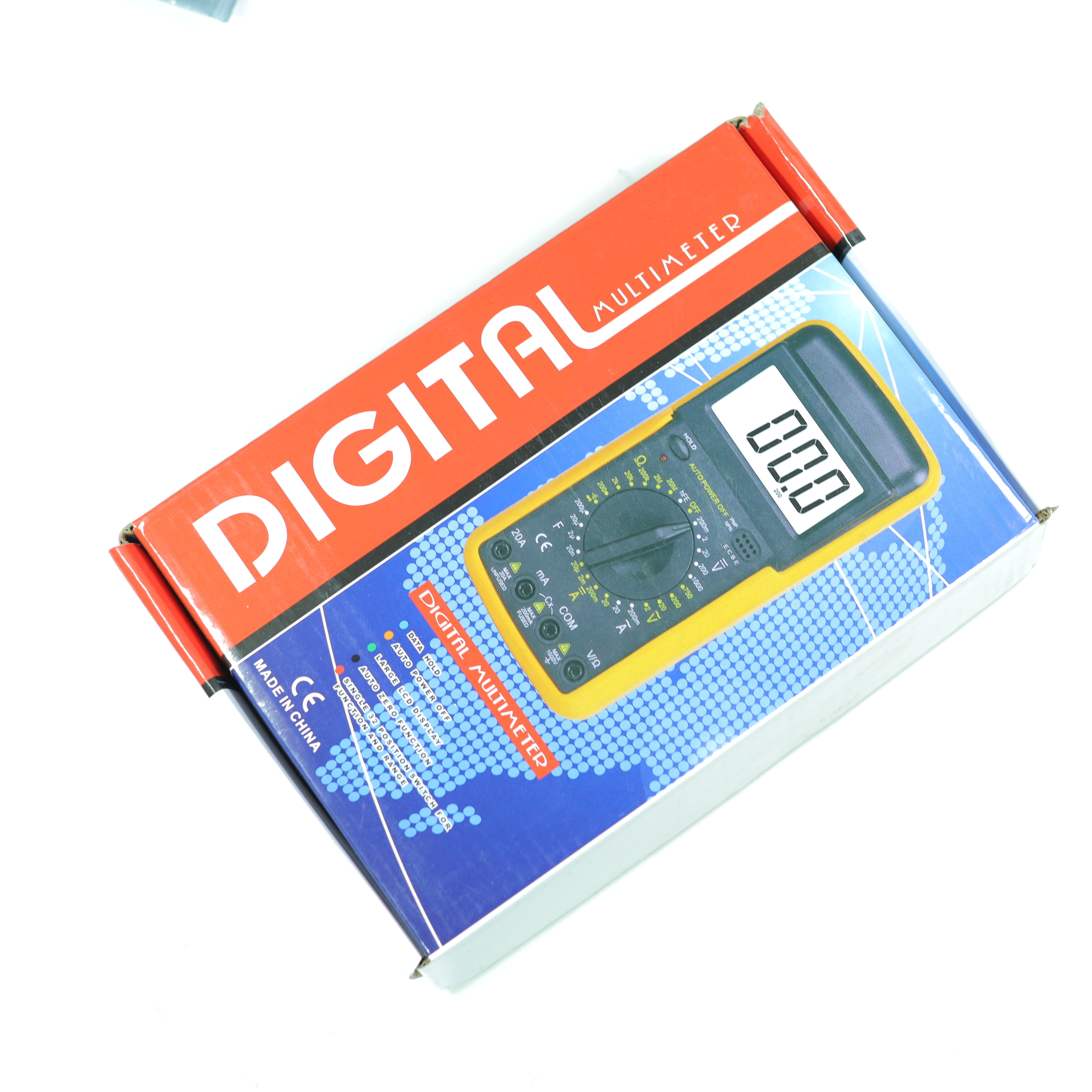 VC/DT 9205A Digital Multimeter Auto Power Off with Protective Case Data Hold Function High Precision Data Measurements AVO Meter