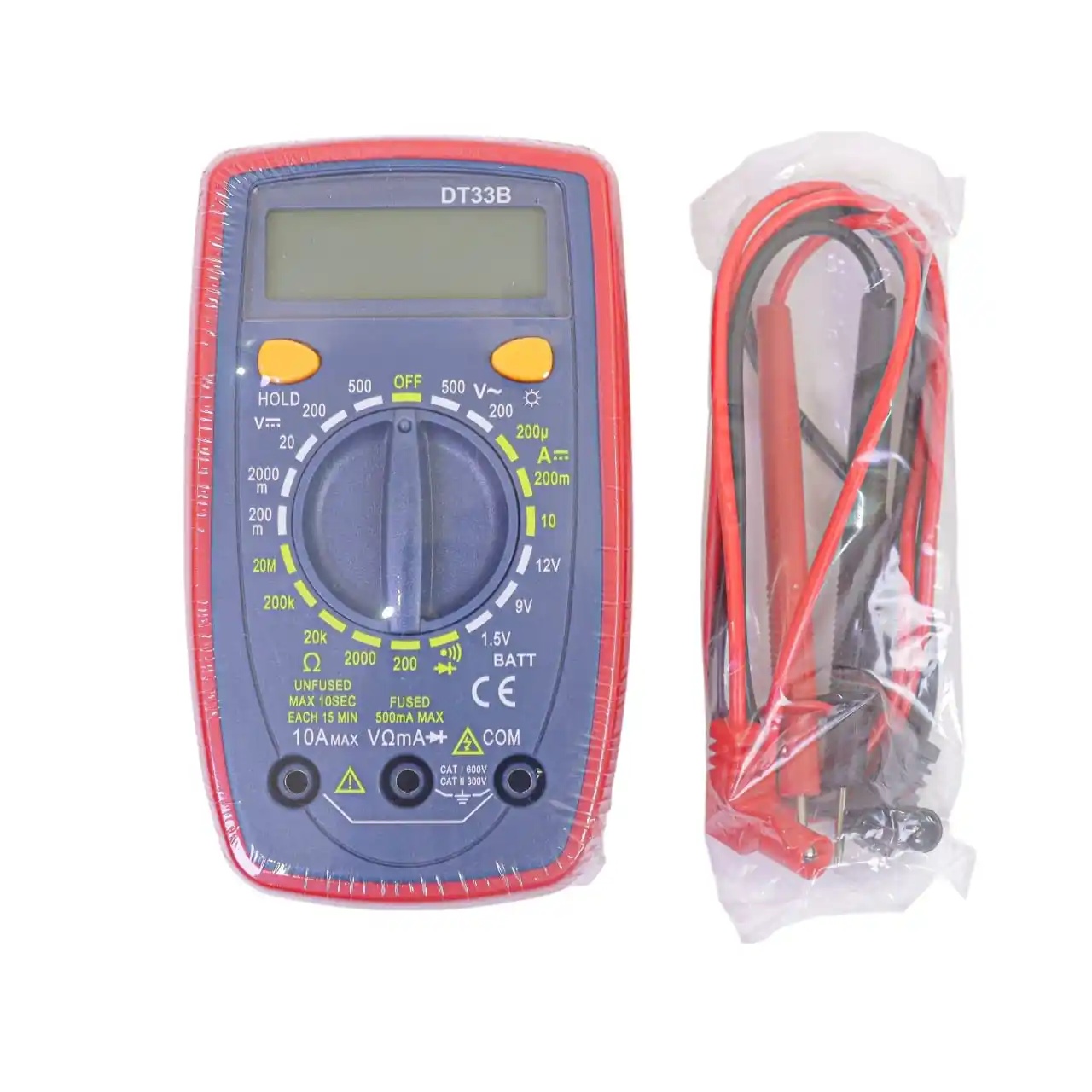 Digital Multimeter DT33A Small Multimeter with Backlight