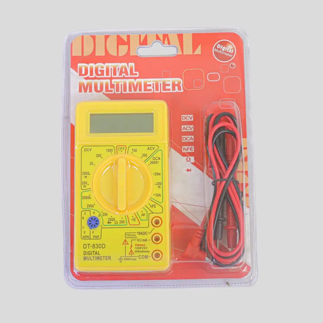 DT 830 Digital Voltage Multimeter