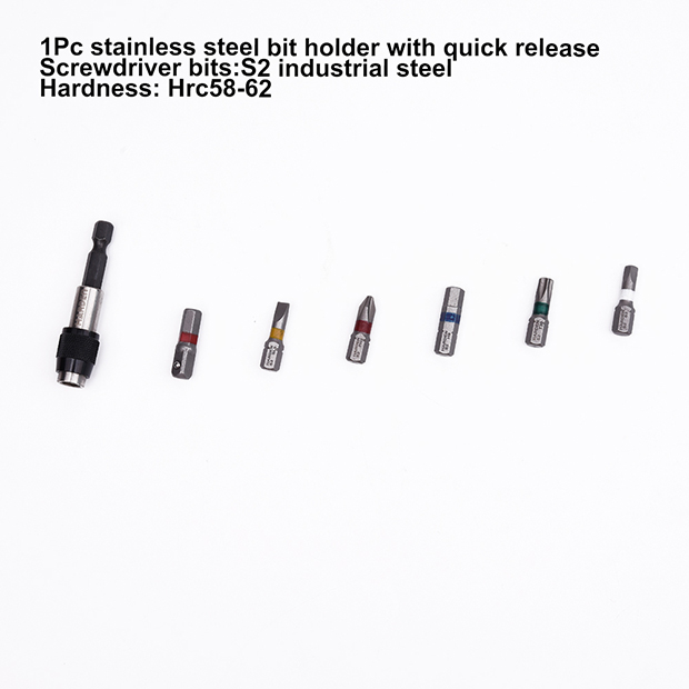 HARDEN 33 Pcs Professional Screwdriver Bits Set | S2 Steel | Magnetic | Tool Kit with Box | Model: 550833_img_5