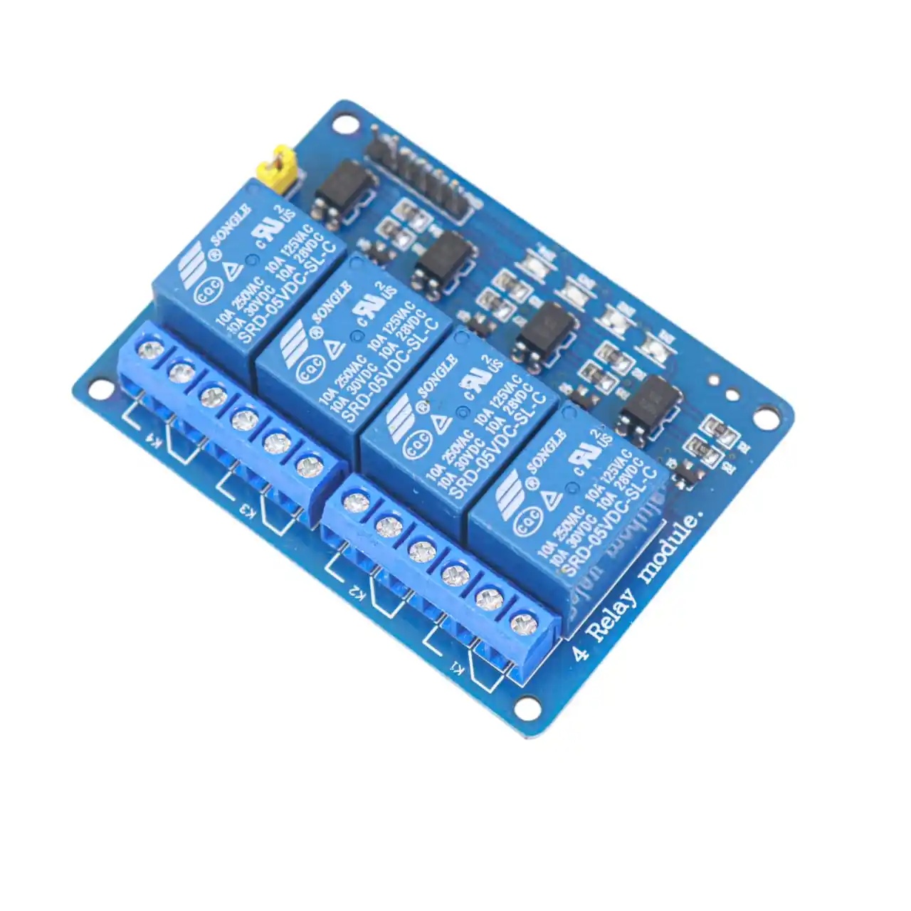 Relay Module 4 Channel 5V for Arduino and Microcontroller Projects