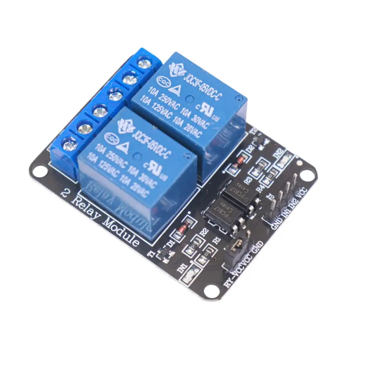 Relay Module 2 Channel 5V for Arduino and Microcontroller Projects
