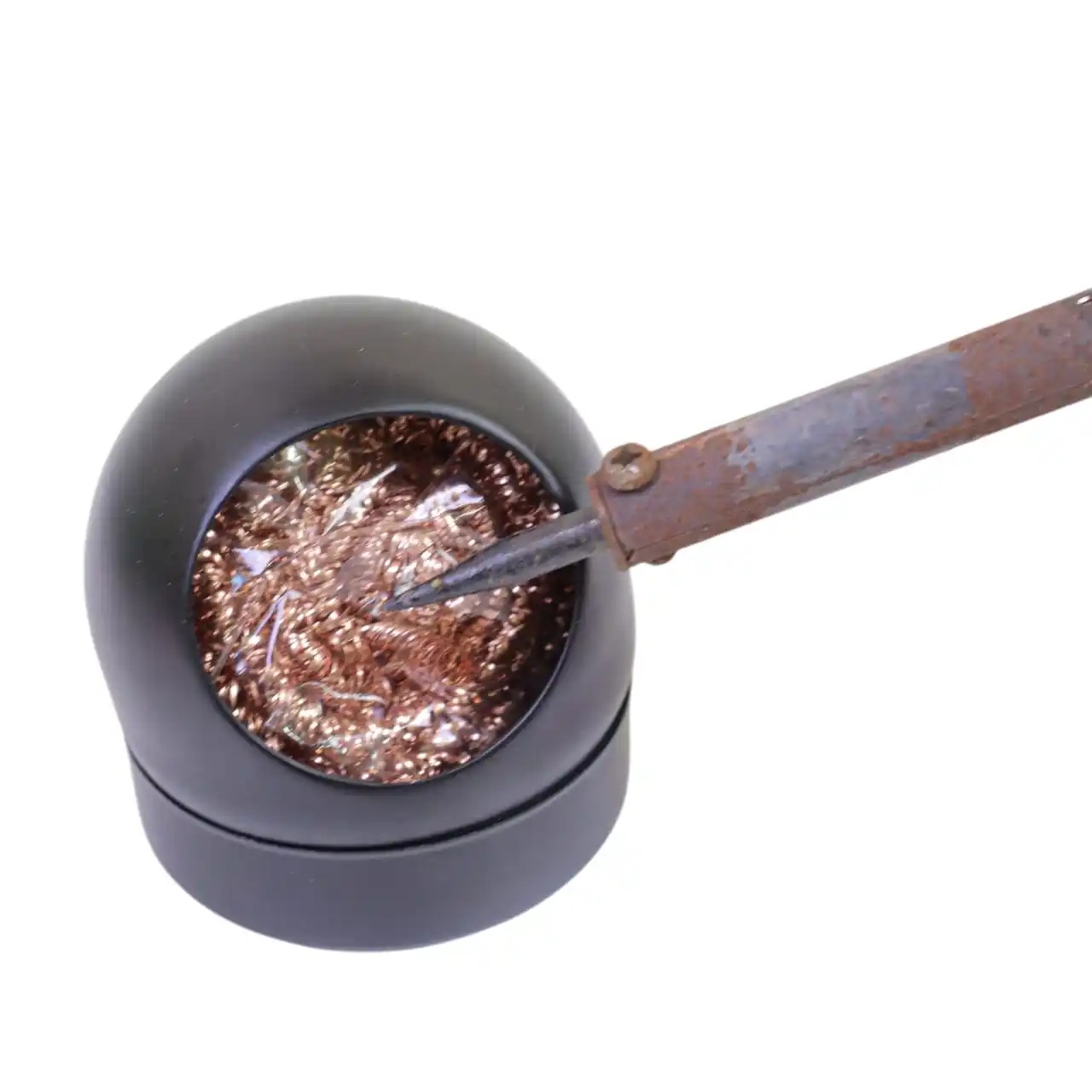 Soldering Iron Tip Cleaner – Black Color Cleaning Sponge for Efficient Soldering Iron Maintenance