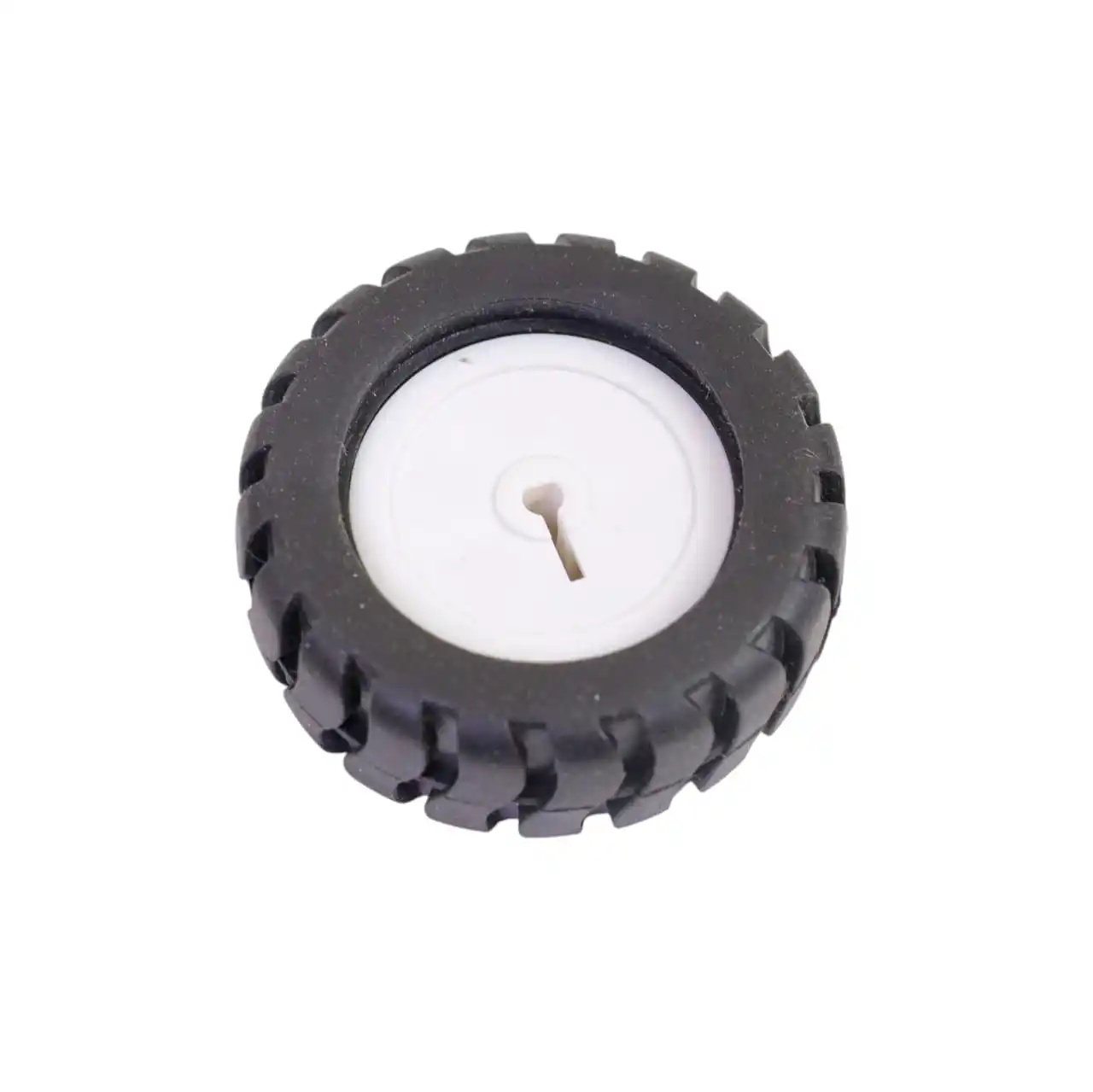 3PI Wheel 44mm with N20 Gear Motor – High-Quality Rubber Tire with D-Axis Shaft for Robotic Applications and DIY Electronics Projects