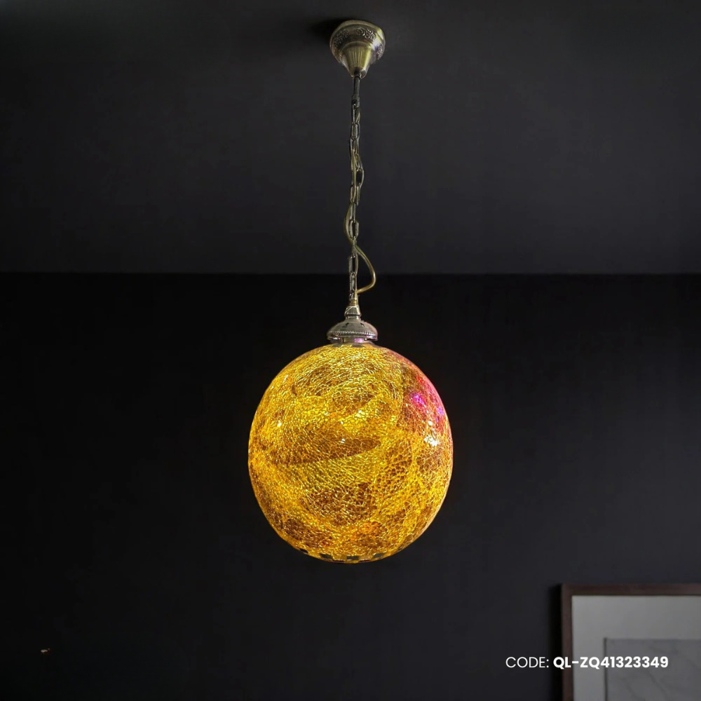 Qulik Sunflare Globe 3 Color Hanging Lights (QL-ZQ41323349)