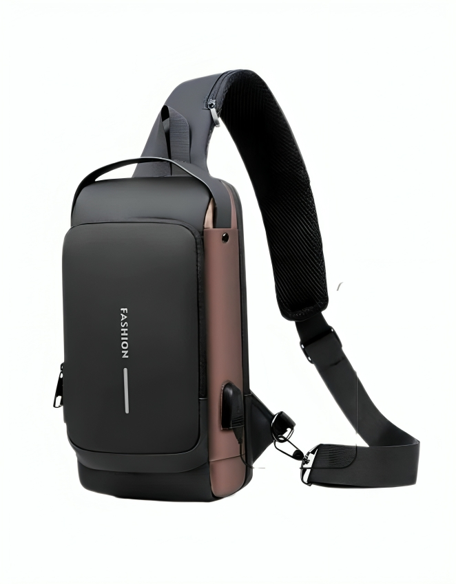 Anti-theft shoulder bag (Brown shape)..( code 75)..... ঢাকা সিটিতে ৭০, বাইরে ১৩০ টাকা কুরিয়ার চার্জ প্রযোজ্য_img_0