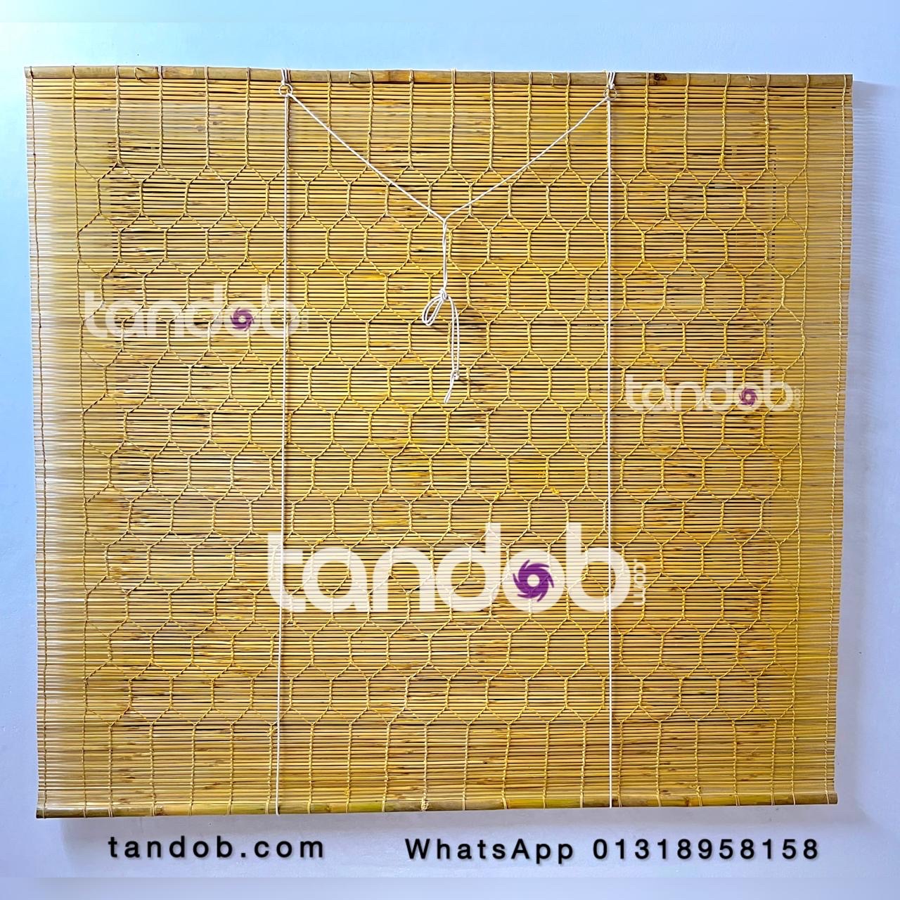 Bamboo Chick Curtain - Honeycomb Design বাঁশের পর্দা_img_1