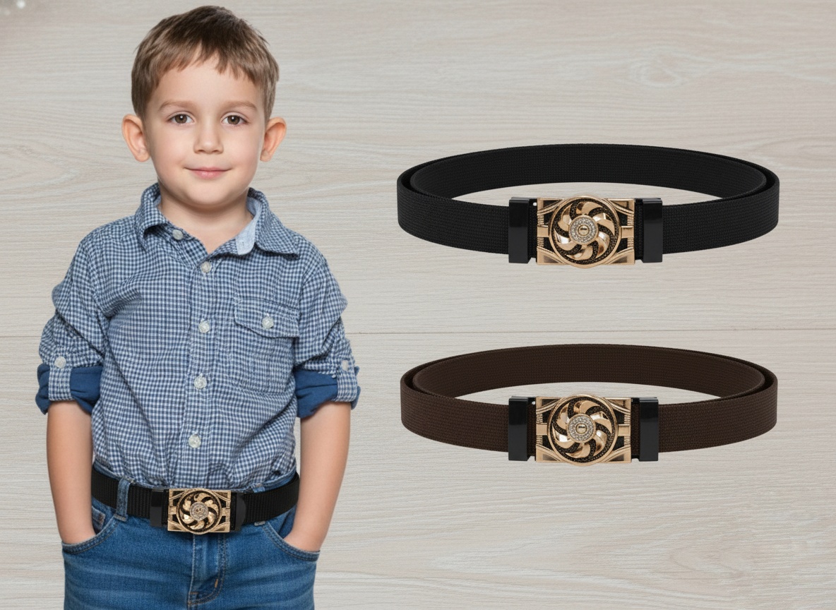 Royal Spin Stylish Kids Belt (3–12 Years)
