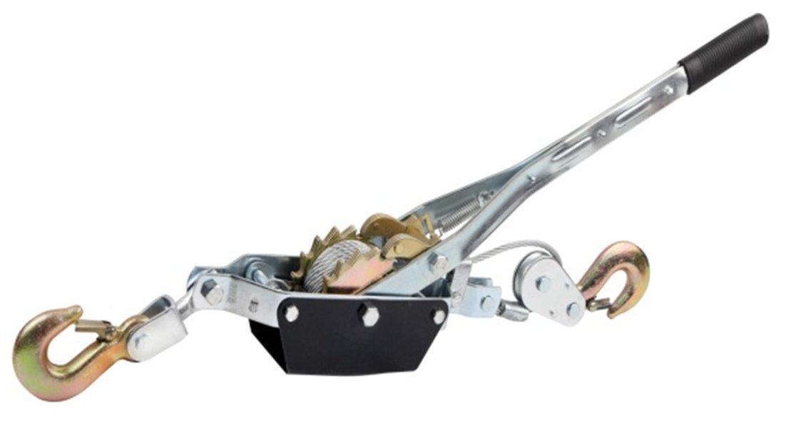 TOLSEN 62442 Hand Cable Puller with 2 Hooks Double Rachet Wheels 2 Ton Model: 62442_img_1