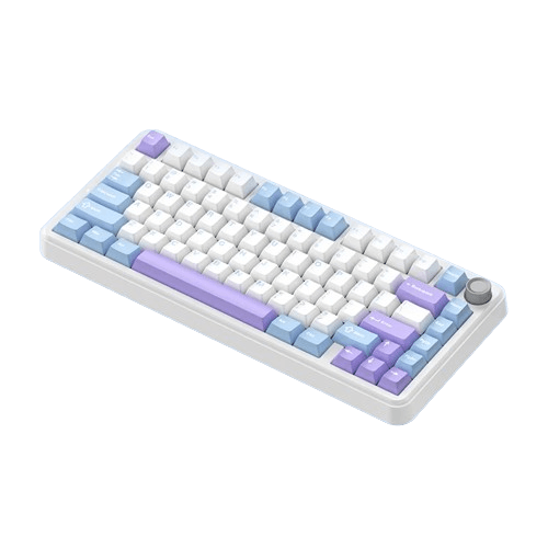 MONKA K75 Tri-Mode Gasket Mechanical Keyboard – 75% Layout, Hot-Swappable, RGB Backlit