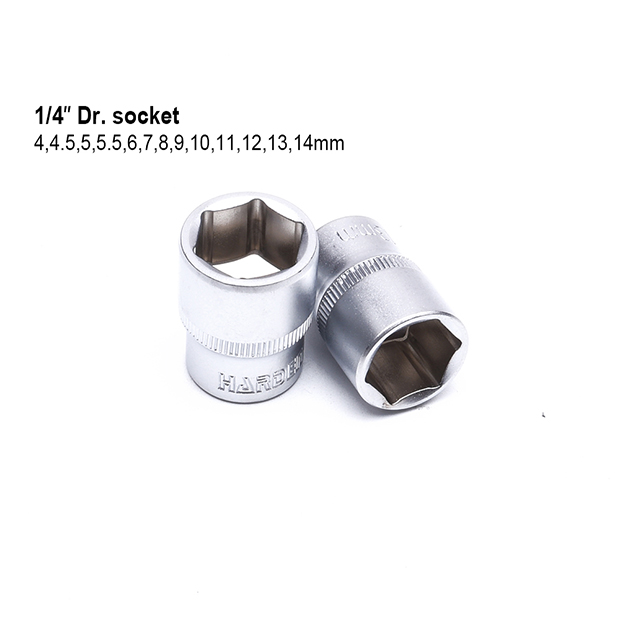 HARDEN 46 Pcs 1/4" Drive Socket & Bits Set | Professional Automotive & DIY Tool Kit | Model: 510346_img_4