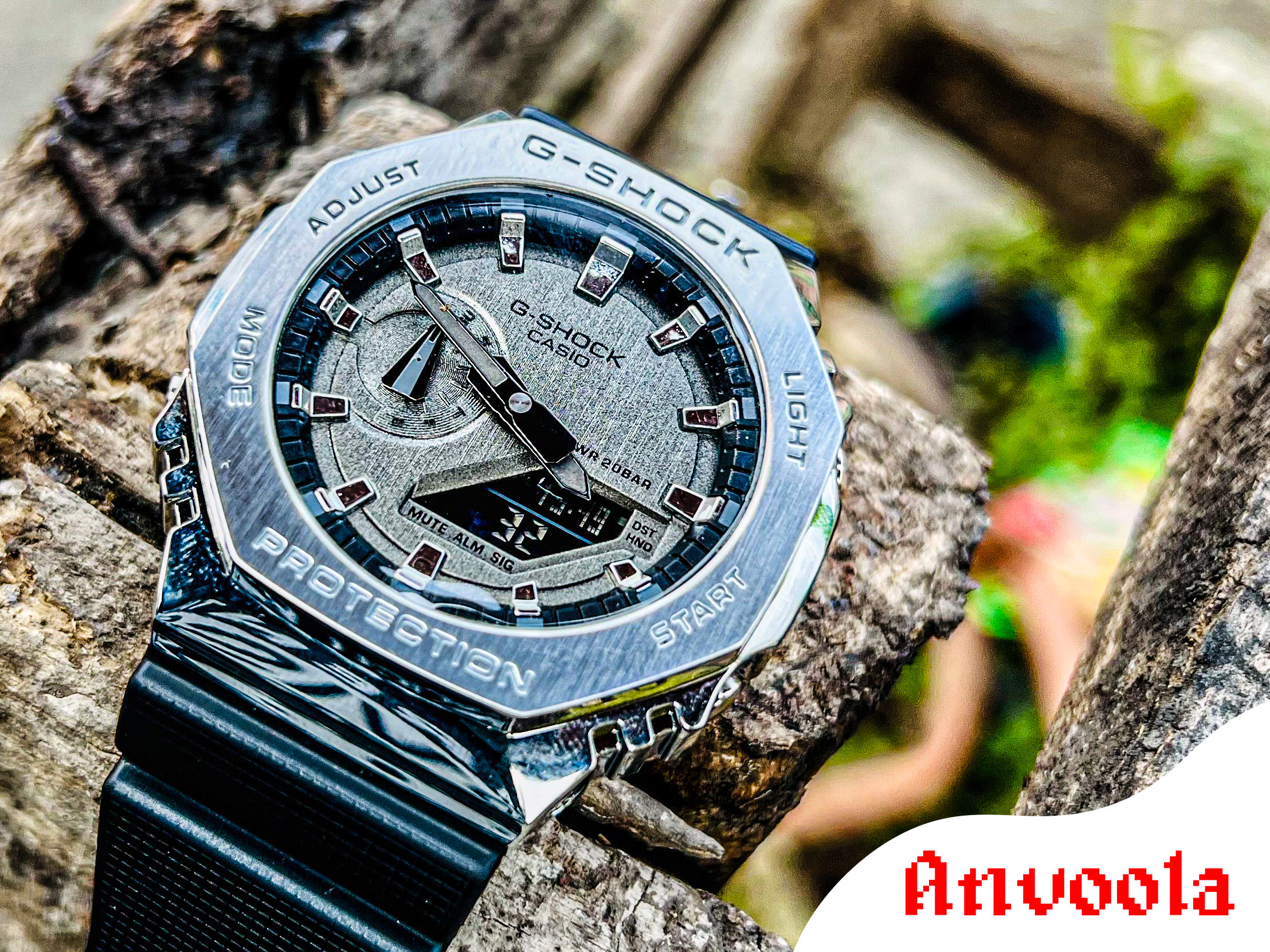 Casio G-SHOCK Semi AAA Grade Ash Dial Black Strap thumbnail 5