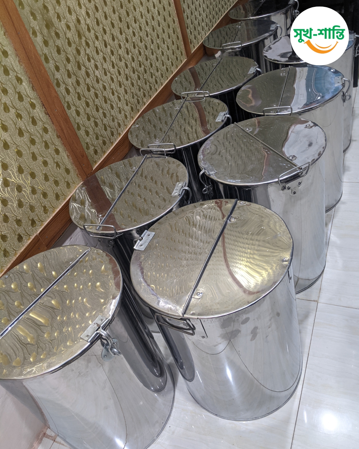50 KG Stainless Steel Rice Drum - Image 8