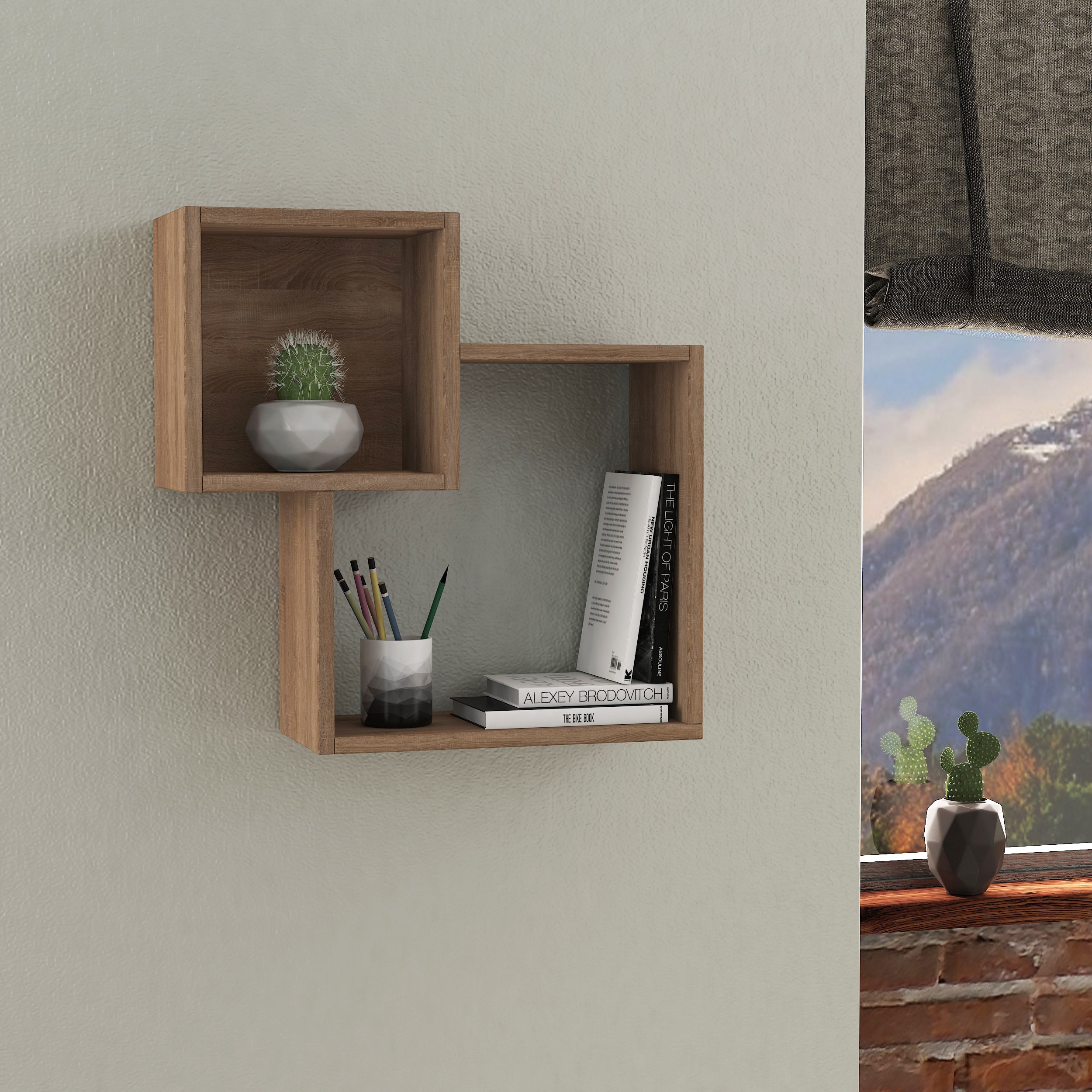 wall shelf showpiece 007