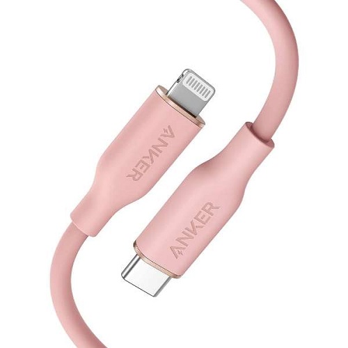 Anker 641 (PowerLine III Flow) USB‑C to Lightning Cable – Model A8662 (3 ft / 0.9 m)_img_1