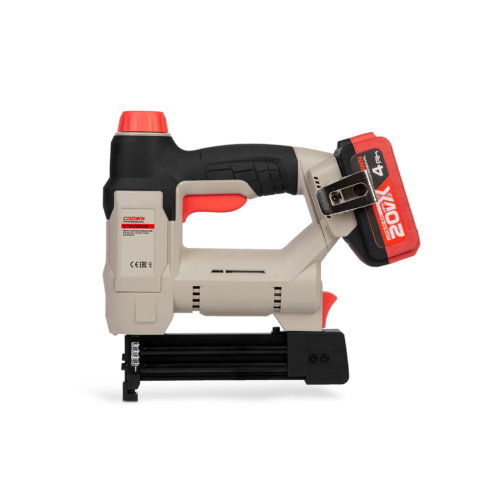 CROWN,CT61001HX-2,Professional Cordless Nailer (2 Battery, 1 Charger ), 20V, 2.0Ah; CT61001HX-2_img_4