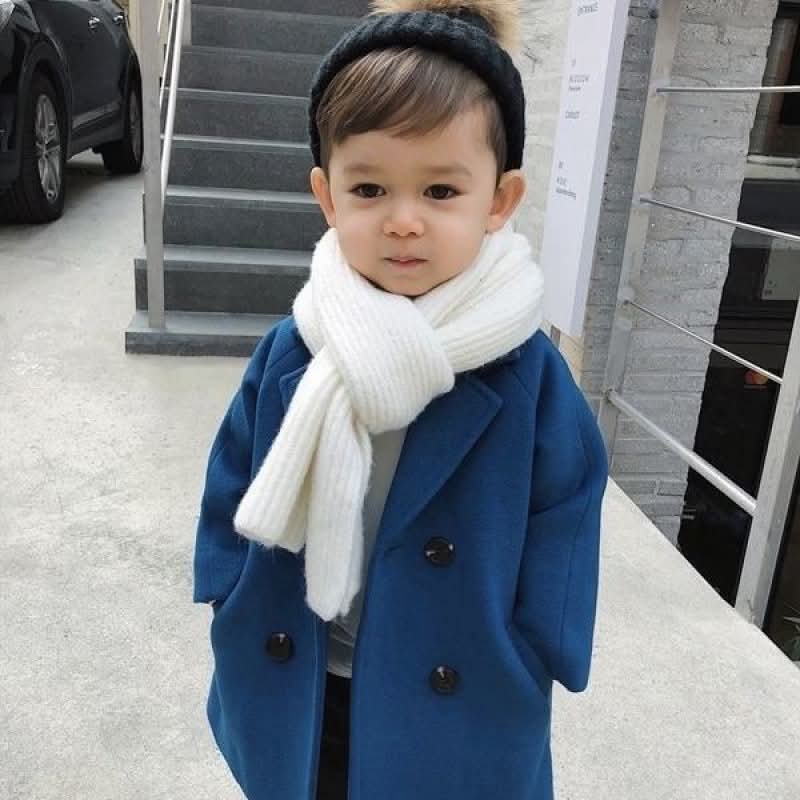 Kids Premium Winter Woolen Coat – Warm Double-Breasted Toddler Overcoat (1 to 5 years) for yours ANGEL