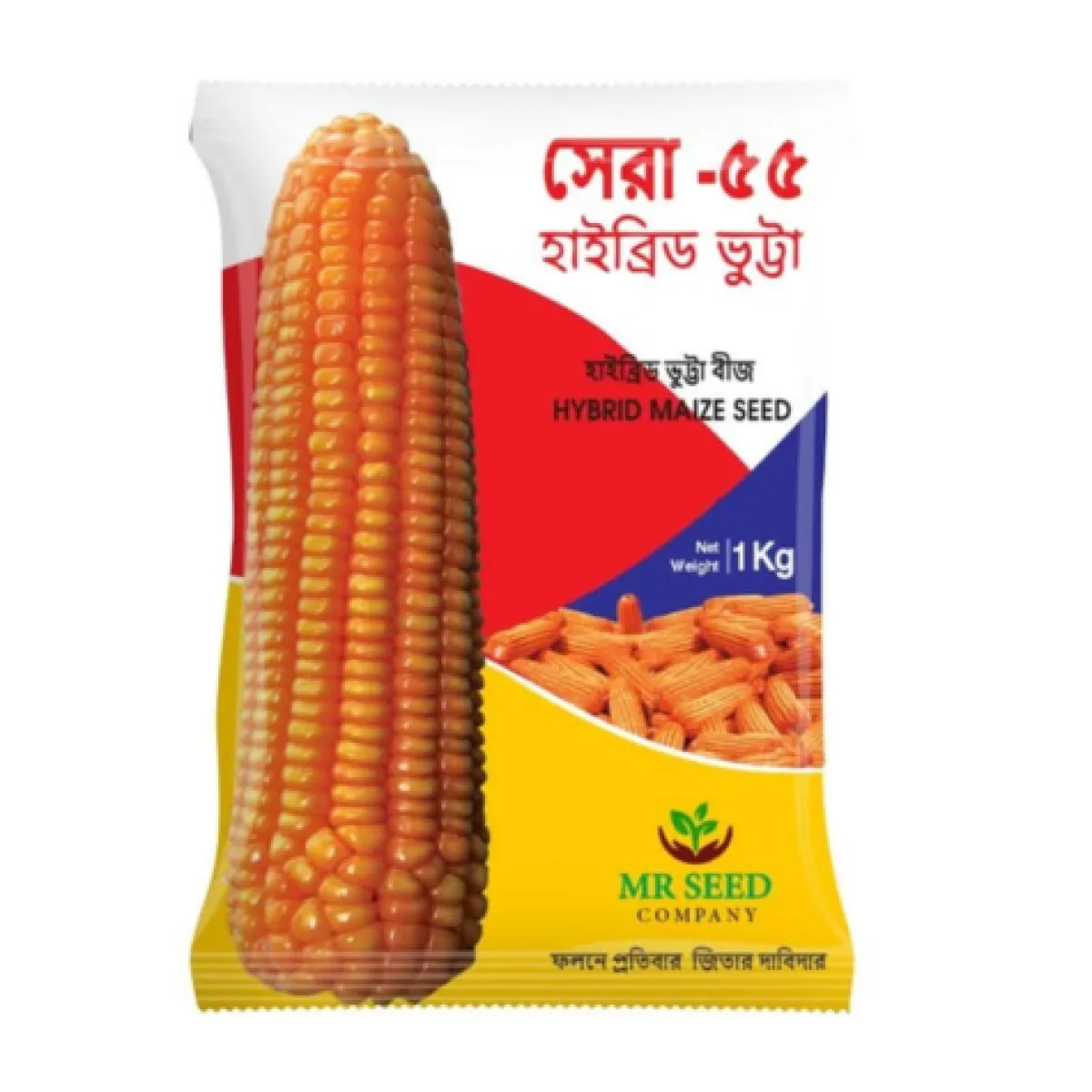 হাইব্রিড ভুট্টা  সেরা ৫৫ ।  Hybrid Maize Sera 55