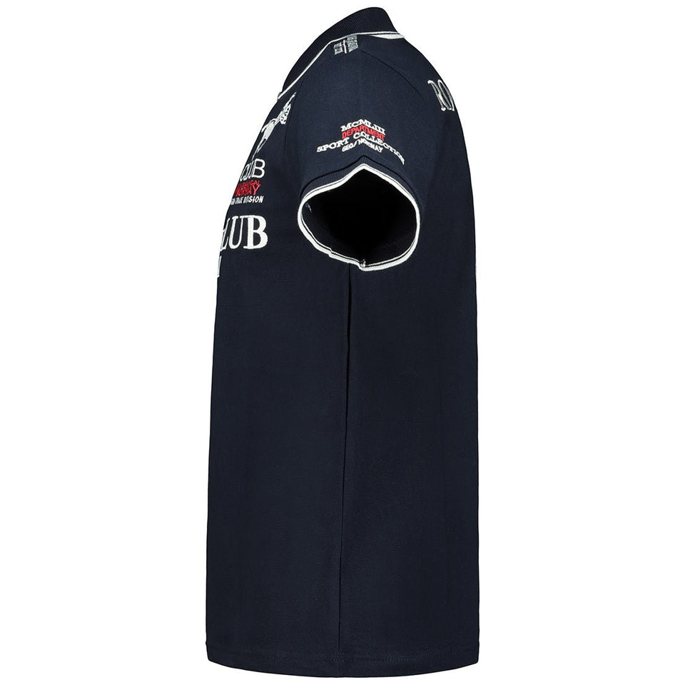 Men's Short Sleeve Polo Navy_img_2