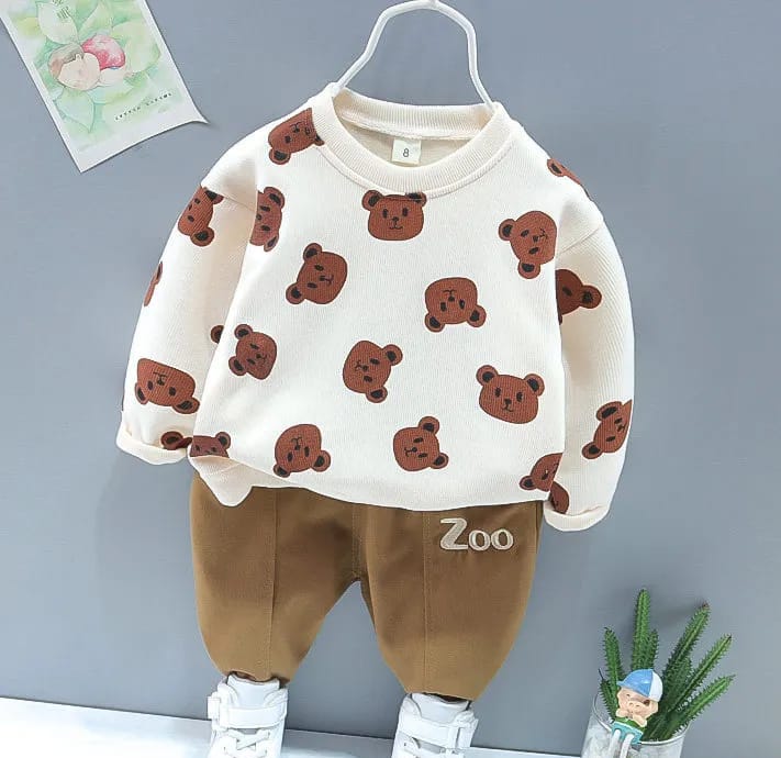 Sweat shirt and Trouser set