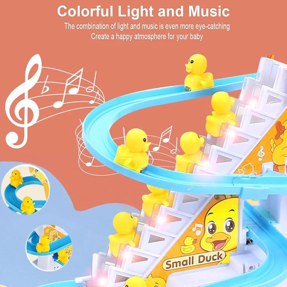 Electric Small Duck Toy for Children- 9 Pcs Duck thumbnail 6