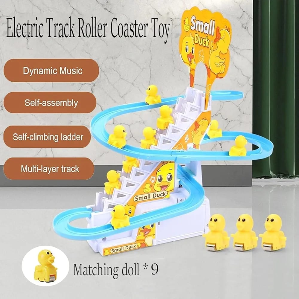 Electric Small Duck Toy for Children- 9 Pcs Duck thumbnail 7