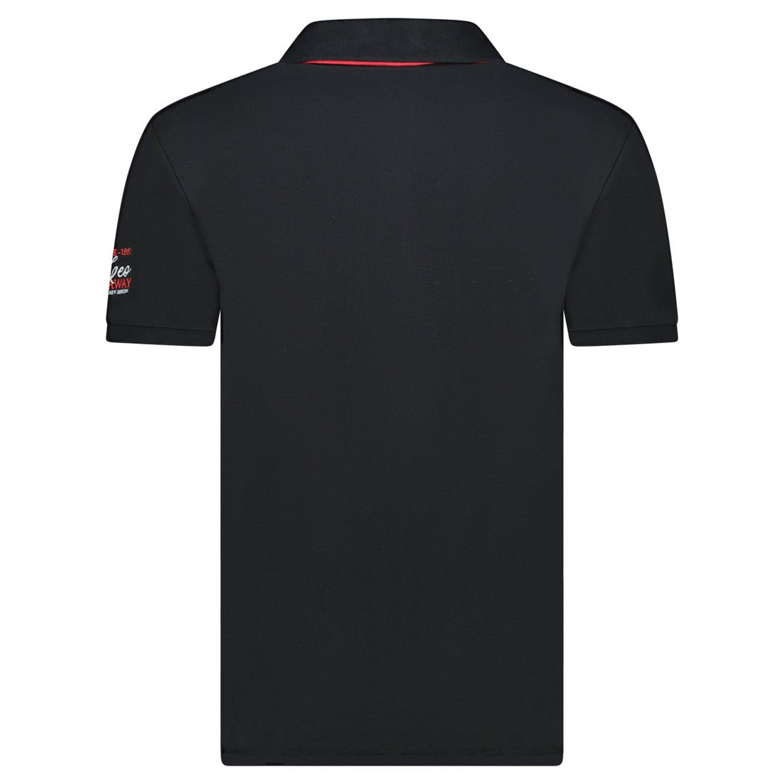 Men - Polo Short Sleeve 100% Cotton Black_img_1