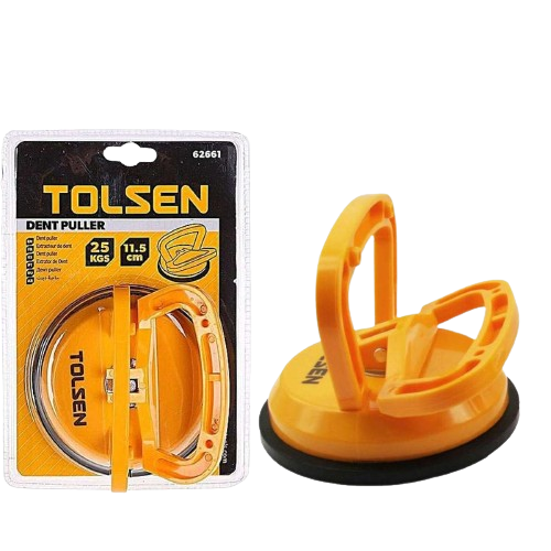 TOLSEN 62661 Suction Cup Lifter | 25kg Capacity | Heavy Duty Holder & Lifter | Dent Puller | 11.5cm Cup Diameter | Model: 62661_img_1