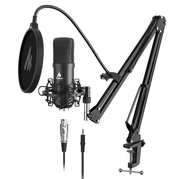 MAONO AU-A03 Condenser Microphone Professional Podcast Studio Microphone Audio 3.5mm Computer Mic For Live Streaming_img_1