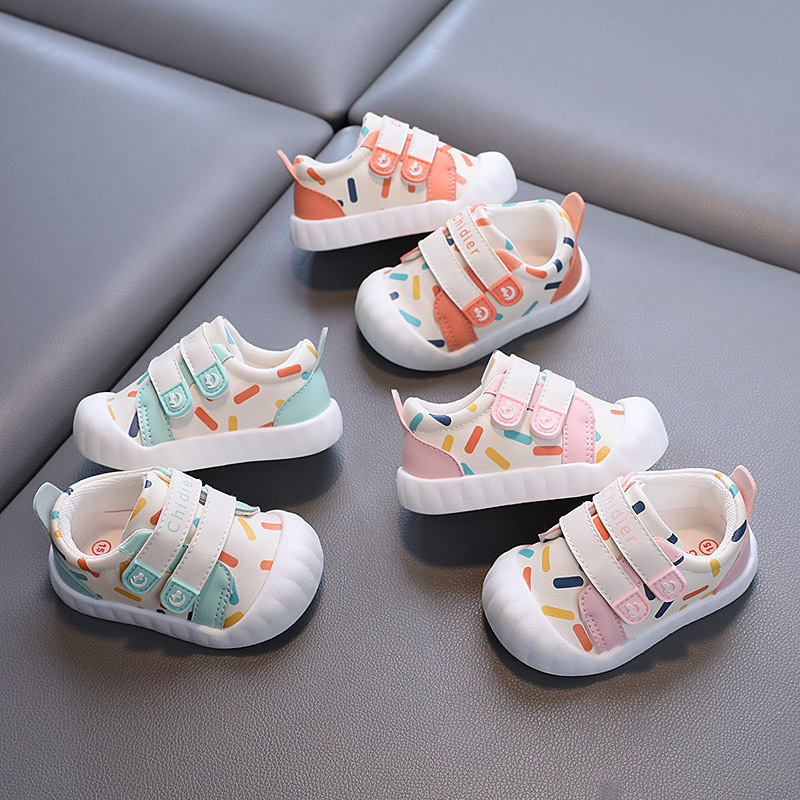 Baby Sprinkle Anti-Slip, Lightweight & Velcro Soft Sneakers (3 to 26 months)