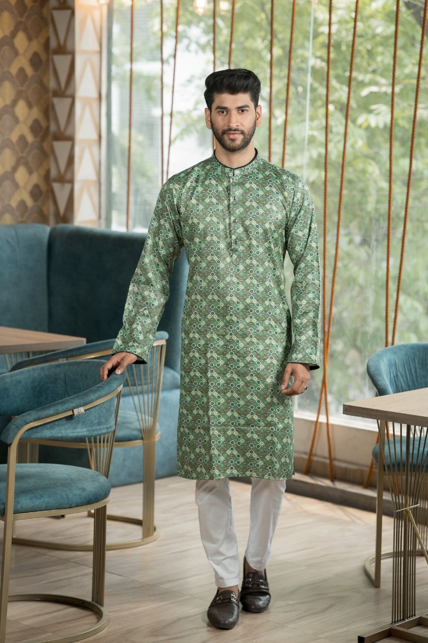 All Over Printer Comfortable Panjabi_img_8