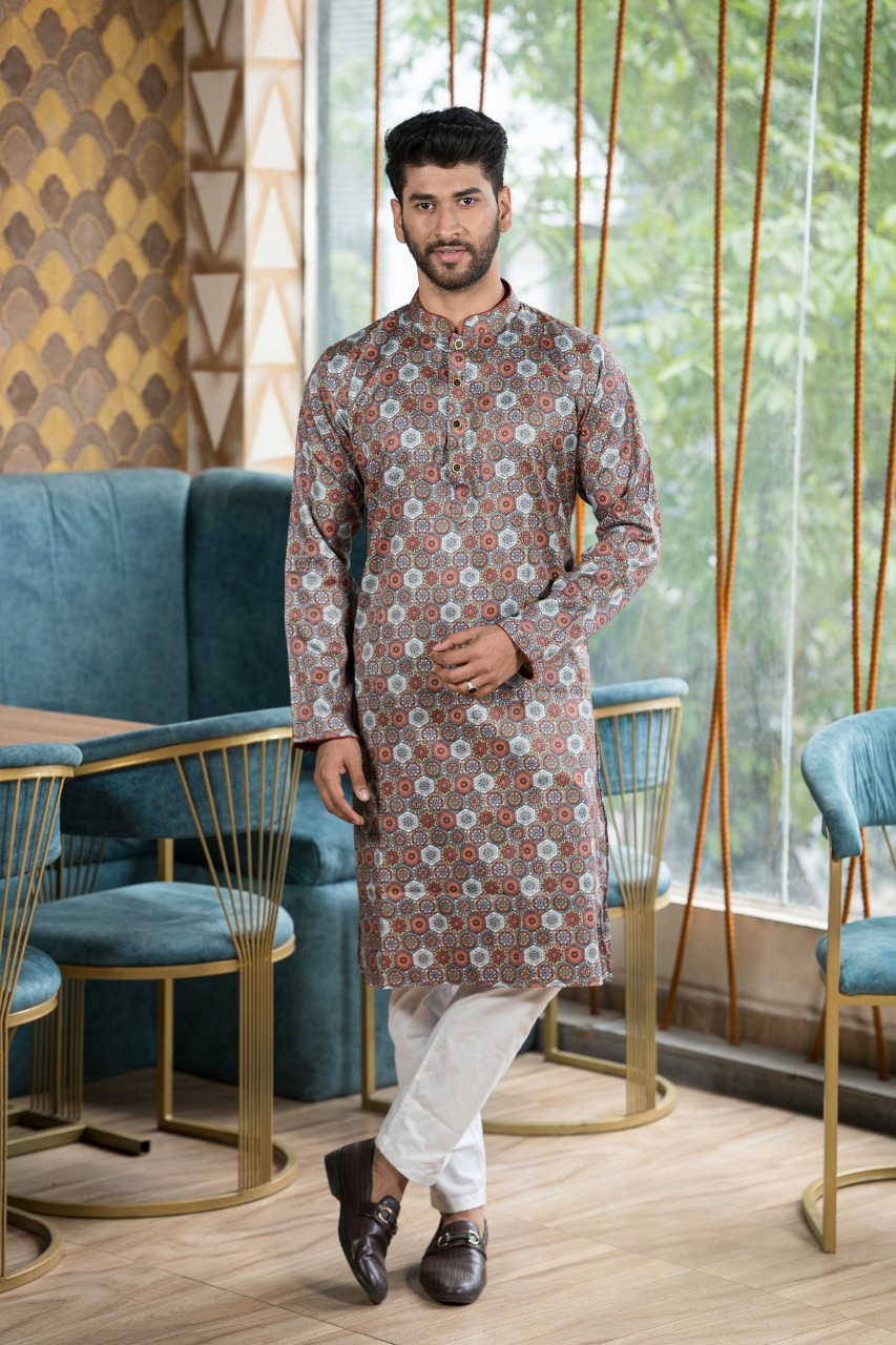All Over Printer Comfortable Panjabi_img_12