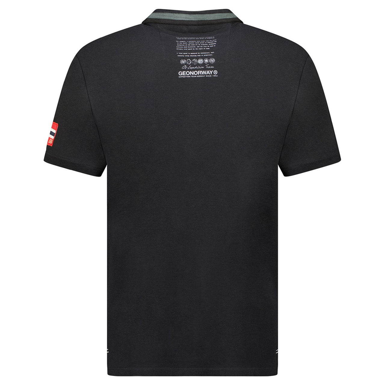 Men - Polo Short Sleeve 100% Cotton Black_img_1