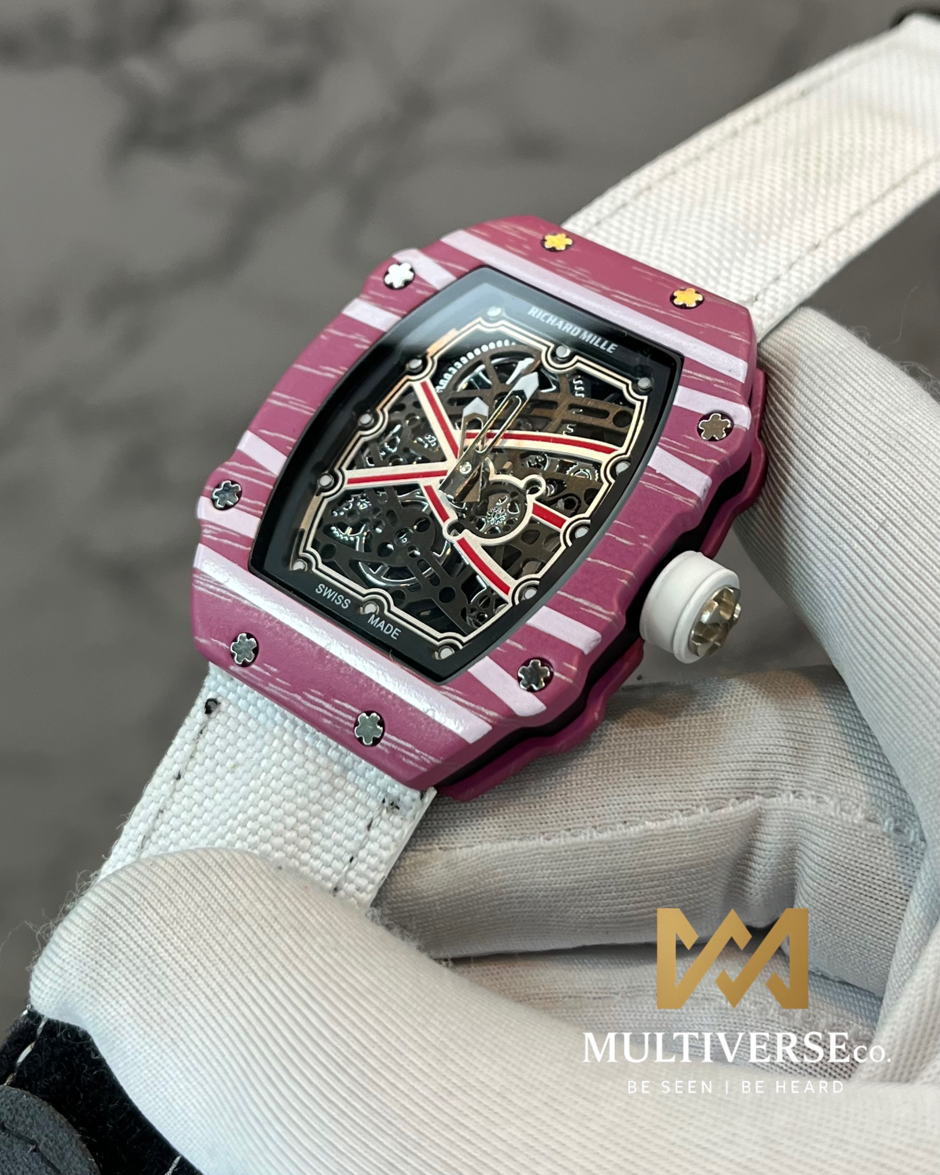 RM 67-02 "Alexander Zverev" (SEMI AAA) | WHITE BELT | PINK BODY_img_0