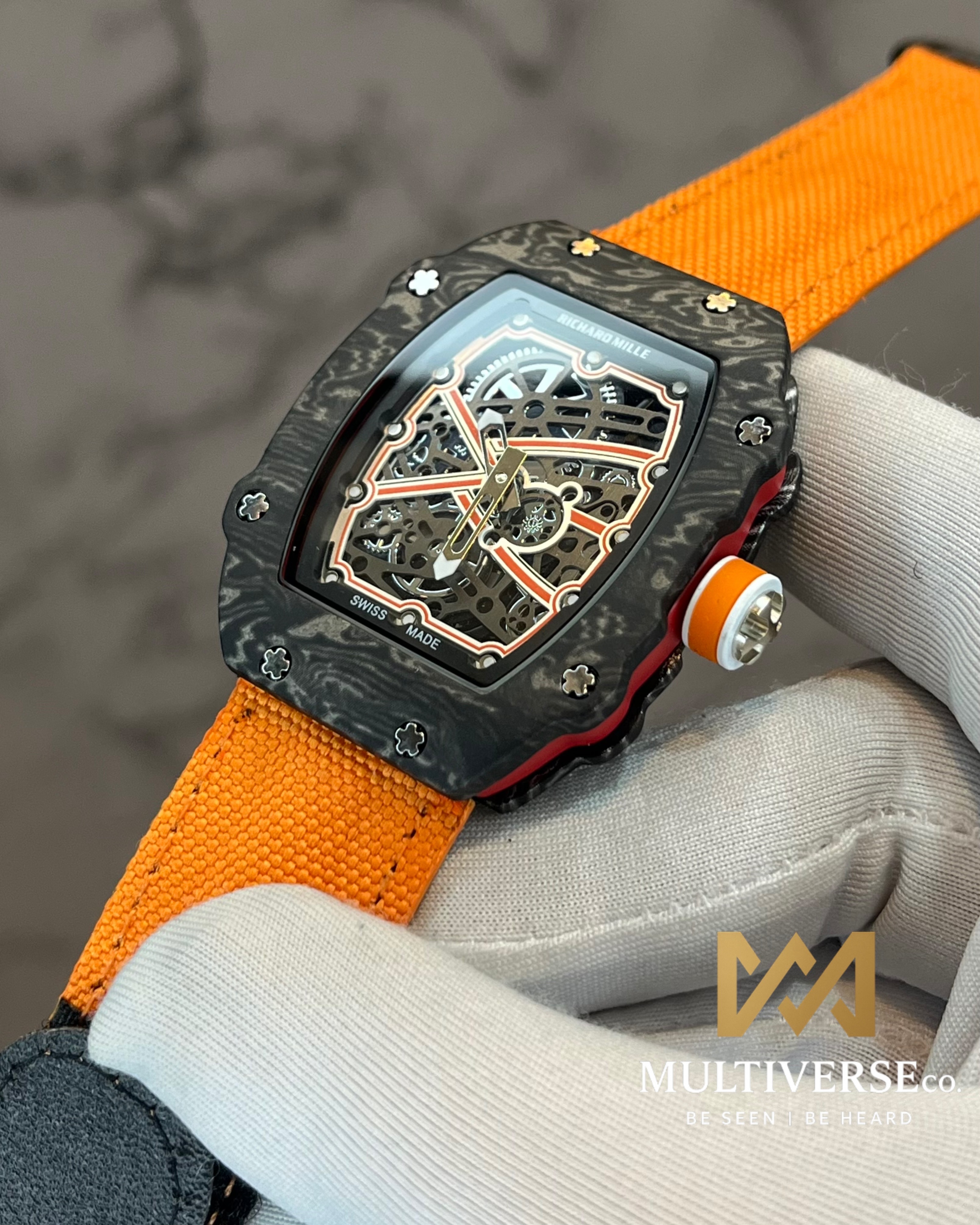RM 67-02 "Alexander Zverev" (SEMI AAA) | ORANGE BELT | BLACK BODY_img_0