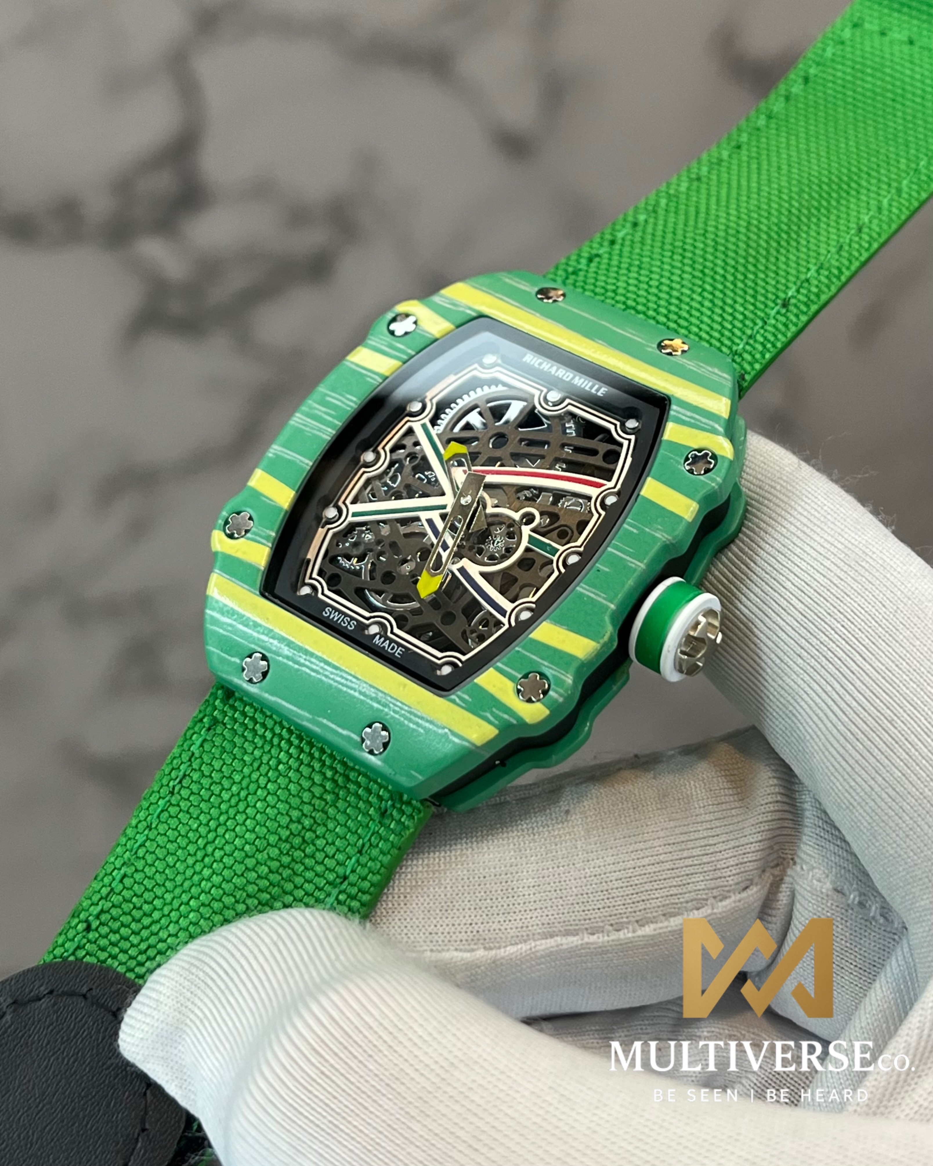 RM 67-02 "Alexander Zverev" (SEMI AAA) | GREEN BELT | GREEN BODY_img_0