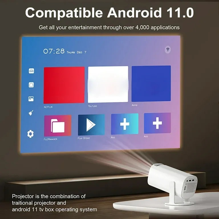 P30 Max Android 4K Projector + Video Game Console Combo_img_3